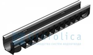 Лоток водоотводный Gidrolica®Standart Plus ЛВ-10.14,5.13,5 пластиковый (усиленный)