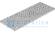 Решётка водоприёмная Gidrolica®Light РВ-30.37.100 стальная ячеистая оцинкованная, кл. A15