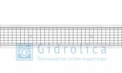Решётка водоприёмная Gidrolica®Standart РВ-15.18,7.100 ячеистая стальная оцинкованная, кл. В125