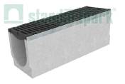 Лоток водоотводный бетонный BetoMax DN-300 с чугунной решеткой кл.F (комплект)